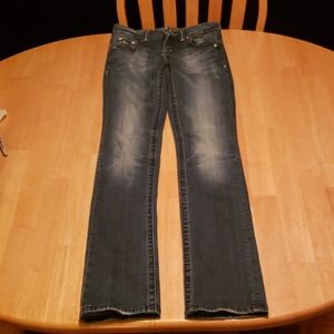 Miss Me straight leg size 27 jeans